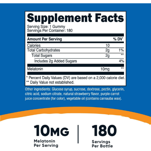 [뉴트리코스트] 멜라토닌 10mg 180정 구미