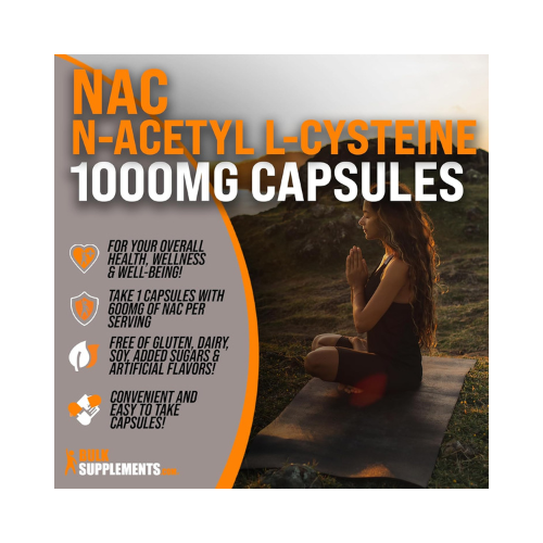 [벌크서플리먼트] NAC 1000mg 180회분