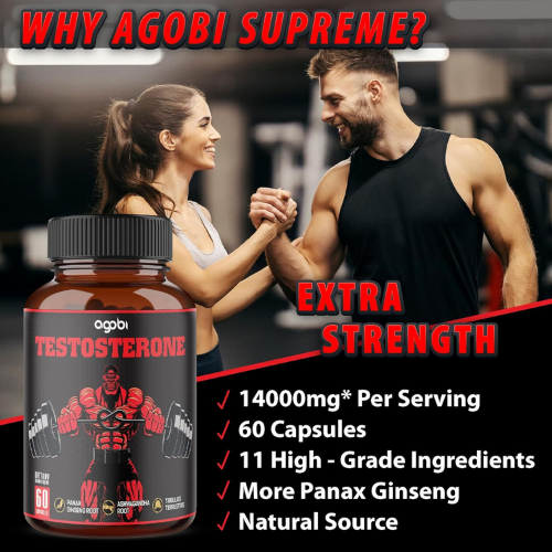 [agobi] 테스토스테론 보충제 14000mg 60캡슐